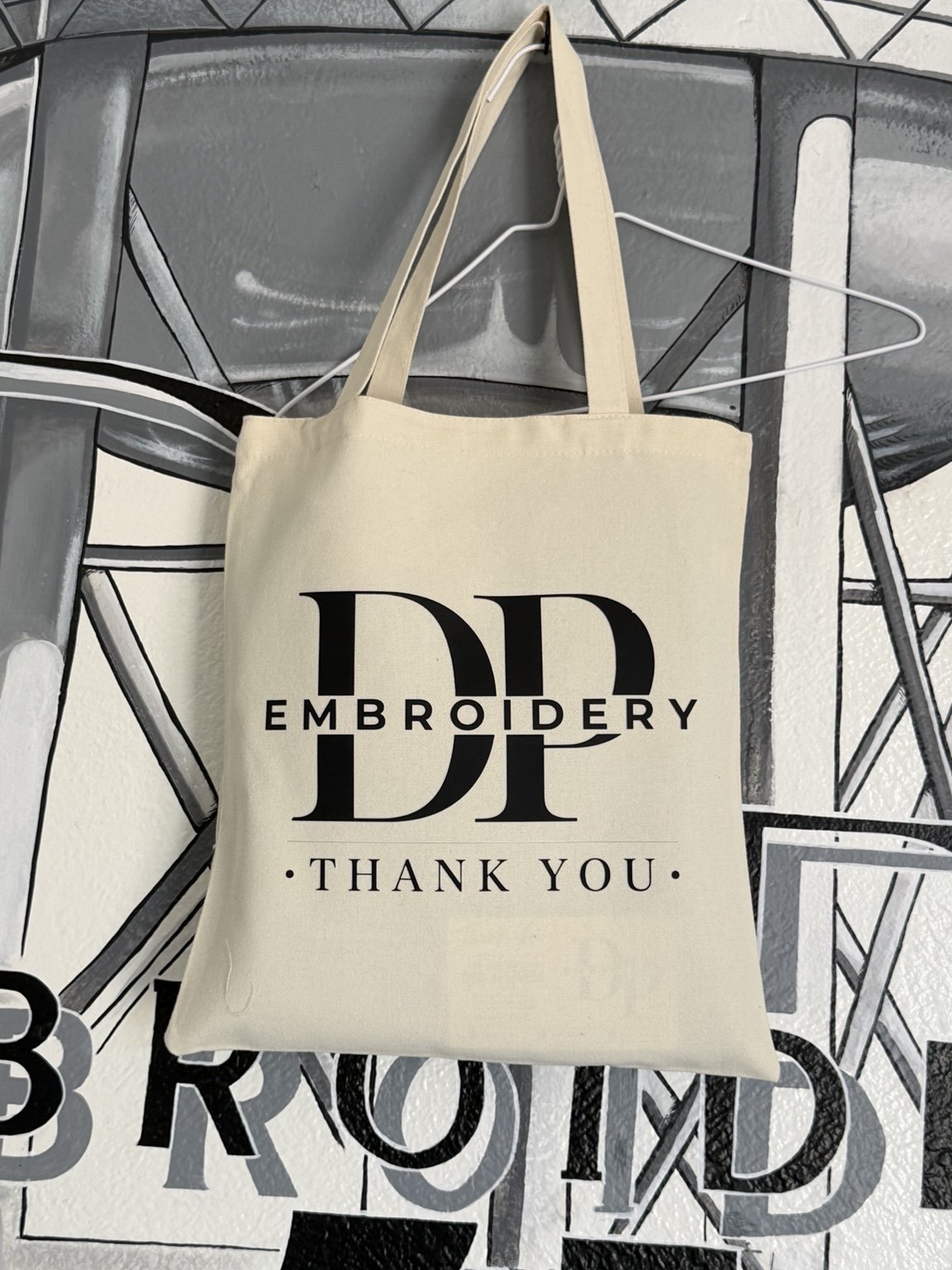 Custom Tote Bag by DP Embroidery